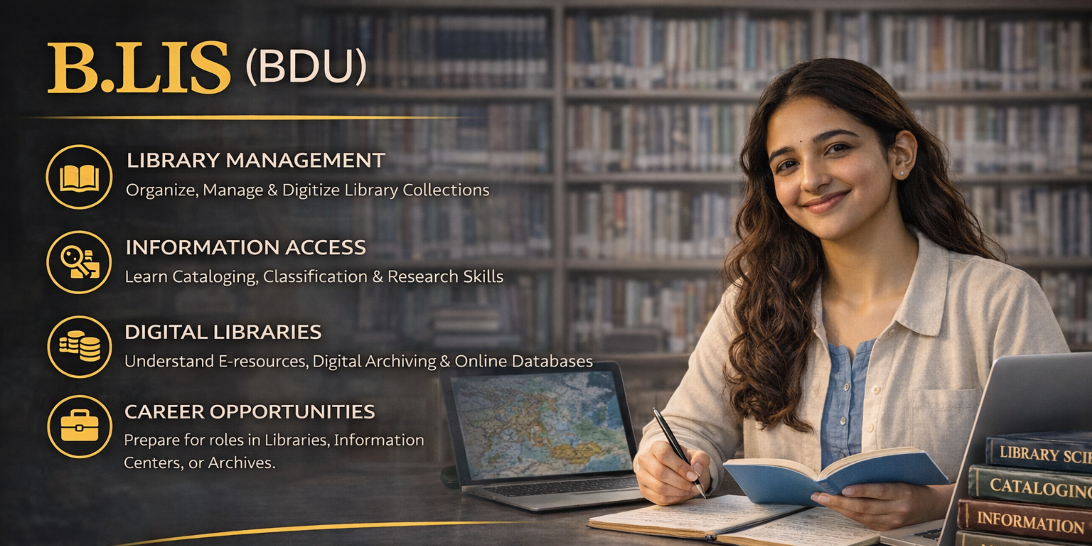 B.LIS Distance Education in Coimbatore